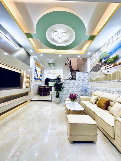 65m2 (4.5m x 14.5m) 4 Tầng. HXH 10M. Sổ riêng, Vuông. P14, Gò Vấp