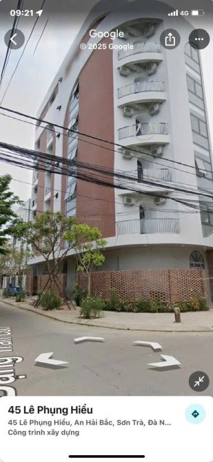 Bán toà căn hộ cao tầng 8 tầng 2 mặt tiền đường VIP sơn trà Đà Nẵng
