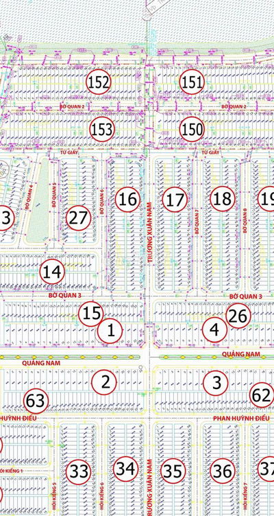 BÁN ĐẤT ĐƯỜNG BỜ QUAN 2 ( SÁT SÔNG ) GIAO ĐƯỜNG TRƯƠNG XUÂN NAM-M