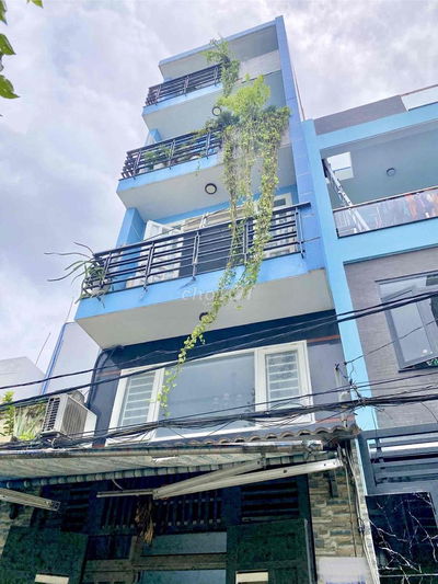 Ngay Celadon City, Bình Long, 5 Tầng, 4x12m, 4 phòng, hẻm thông 5M, BT
