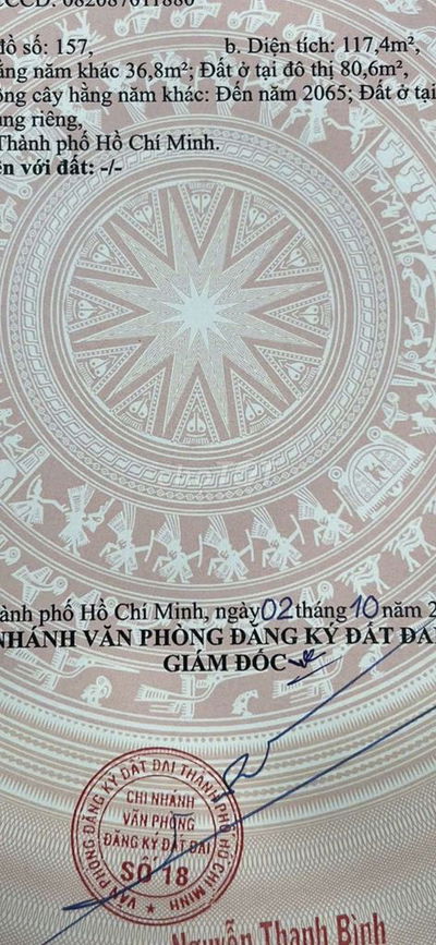 Đất thổ cư hẻm xe hơi An Phú Tây Hưng Long, xã An Phú Tây cũ