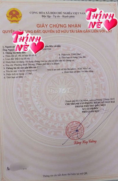 Nhà  lầu 2 bao sổ 155 triệu. Còn góp 350 năm:  330 triệu