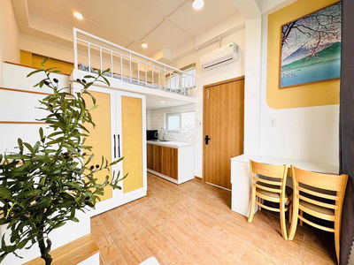 Duplex ban công full nội thất ngay CV Lê Thị Riêng ko giới hạn người