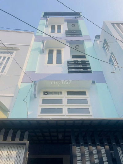 Nhà 5 tầng, hẻm thông, 3PN. Gần Sacombank Tây Thạnh.