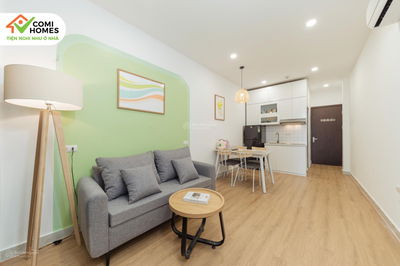 Cho thuê căn hộ 1n1k full nội thất cao cấp - diện tích 45m2 tại 26 Chùa Hà trung tâm Cầu Giấy