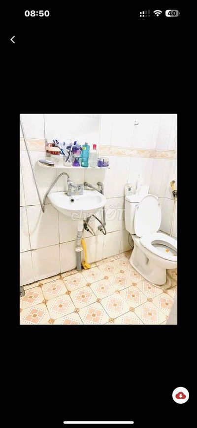 Bán đất tặng nhà 3 tầng 30m2 sử dụng thực tế 35m2 mặt tiền 6,6m