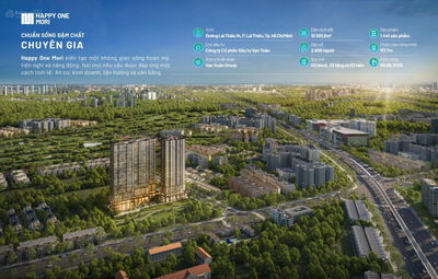Sở hữu căn hộ Happy One Mori tạI Hồ Chí Minh - giá đợt 1 siêu chiết khấu lên tới 12,5 %!