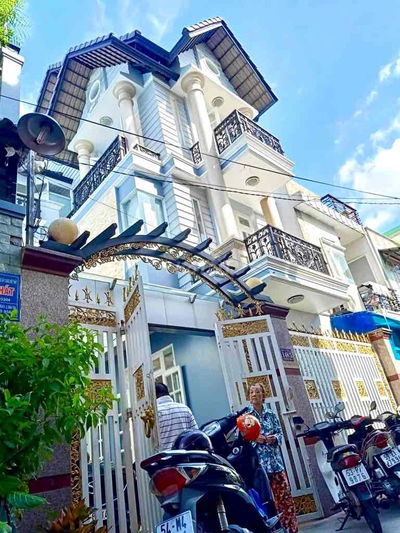 Biệt Thự 3 Tầng- 100m2- sân Để xe hơi- Giáp Tân Phú- Chỉ 6.x Tỷ: