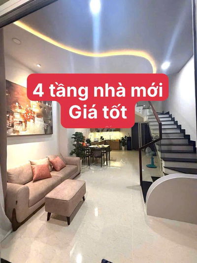 NHÀ ĐẸP 4 TẦNG LINH ĐÔNG GIÁ RẺ  3 PN đường xe hơi 1/