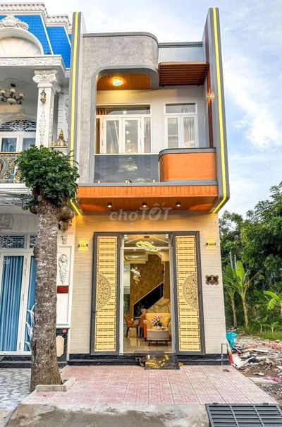 Nhà Trệt Lầu Mới có Nội Thất - KDC Cửu Long gần Trường ĐH Y Dược, FPT