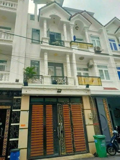 Nhà 4 tầng KHU PHÂN LÔ đườngLIÊN KHU2-5 phườngHT Q12 dt 55,2m2 Đường7m