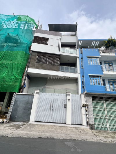 NHÀ CHO THUÊ MT TRẦN THỦ ĐỘ_ 8X18M_ HẦM 4 LẦU, THANG MÁY.