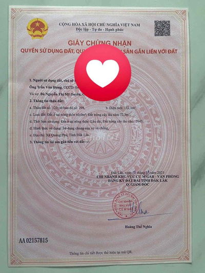 Cần bán đất thổ cư cư mgar