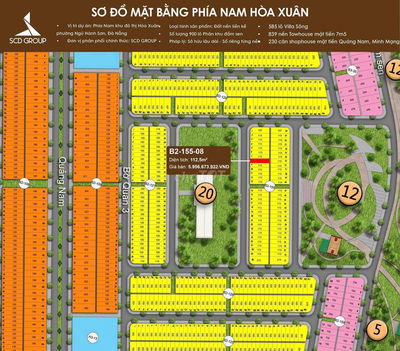 Hàng hiếm độc quyền lô B2-155-08 Nam Hoà Xuân