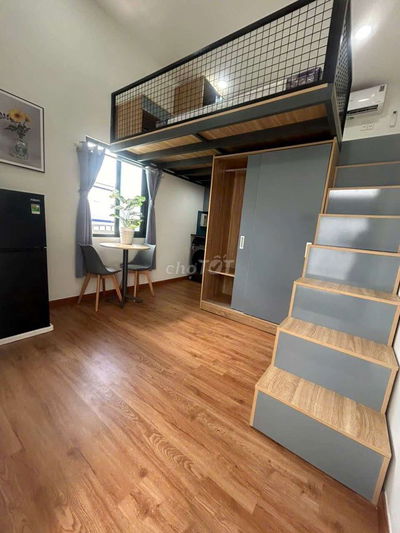 CHO THUÊ DẠNG DUPLEX MÁY GIẶT RIÊNG ĐƯỜNG NƠ TRANG LONG GẦN QUẬN 1, 3