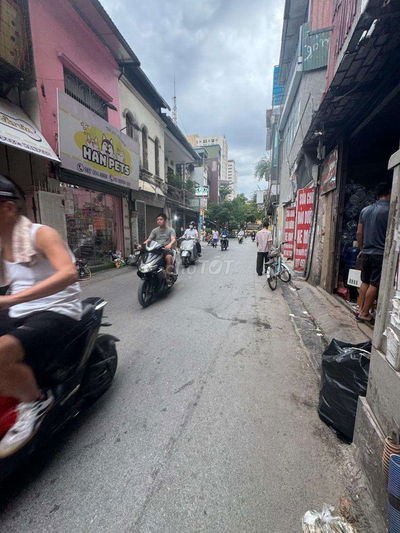 BÁN NHÀ MẶT PHỐ NGUYỄN ĐỨC CẢNH, KINH DOANH ĐỈNH, Ô TÔ TRÁNH, DÂN XÂY
