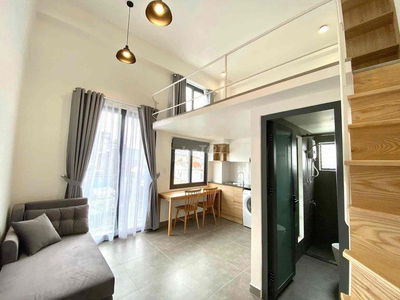 CĂN HỘ TRỐNG PHÒNG GÁC CAO - BAN CÔNG RIÊNG THOÁNG MÁT 🏡