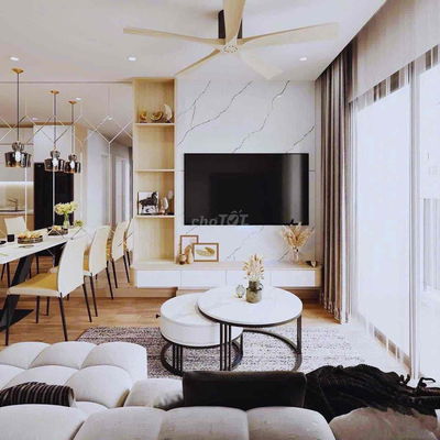 Căn hộ 70m2 2PN, có nội thất Topaz City, p4, q8
