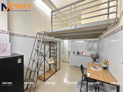 Phòng trọ cao cấp thang máy, sạch sẽ, cửa sổ, có máy lạnh