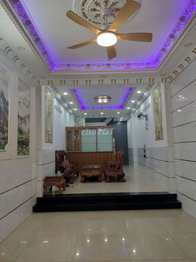 [Gấp] Bán nhà 4 tầng còn mới, mặt tiền đường Miếu Gò Xoài, Bình Tân