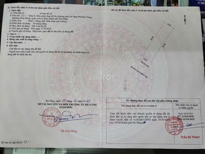 Bán lô đất Hoà Phú 24 - Khu E Kim Long - đường thông