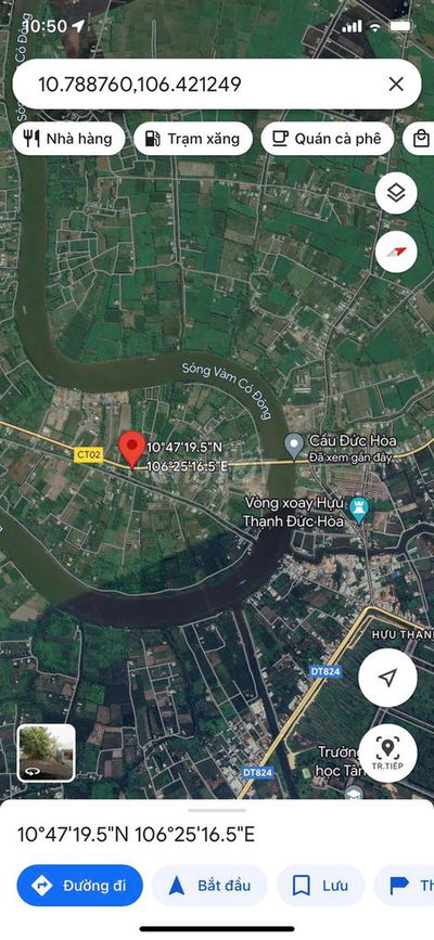 Mặt tiền quốc lộ N2, Đức Hòa