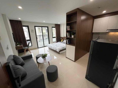 Phòng 35m2_1PN Ban Công_Full/ít NT_HXH 6m_Nguyễn Văn Đậu, Bình Thạnh