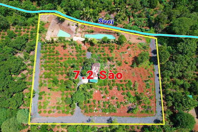 7,2 sào Khánh xuân cách Nguyễn Thị Định 1,5km giá 4,5 tỷ sẵn nhà
