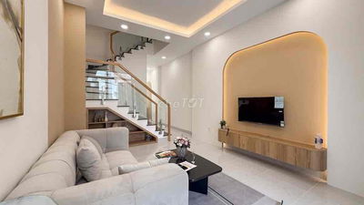 HẺM XE HƠI PHÚ NHUẬN | KẾ BÊN Q1,3 | 4 Tầng | 58M2(3.8x15) | 4PN - Ful