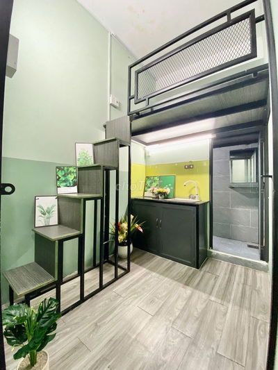 Phòng mới xây, gác cao 2m ngay nguyễn văn khối