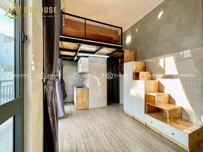 CHO THUÊ PHÒNG BAN CÔNG FULL NỘI THẤT NGAY ĐẠI HỌC CÔNG THƯƠNG GIÁ RẺ