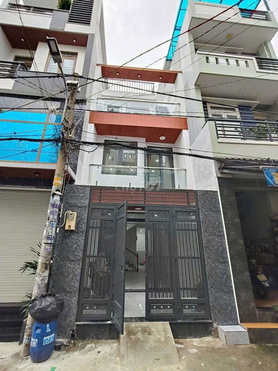 Nhà 3 tầng hẻm xe tải 6m Nguyễn Văn Quá sát Gò Vấp