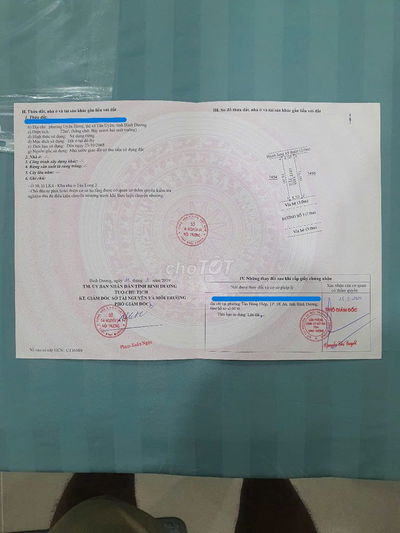 Bán 5 lô đất thổ cư 72m2 - Tân Uyên