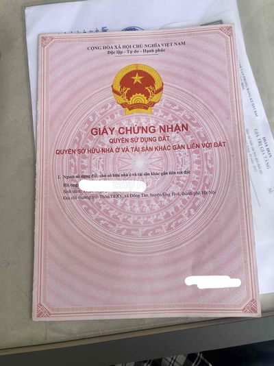 Đất liền kề thổ cư 111,8m2 đồng tân cạnh trường thpt ứng hoà b