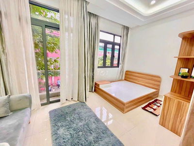 Cho thuê căn hộ dịch vụ 1pn, ban công, tách bếp Nguyễn Thiện Thuật Q.3