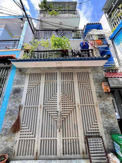 BÁM NHÀ 4 TẦNG - 42M2- HẺM 4M THÔNG NGAY LÊ vĂN QUỚI, GÒ XOÀI