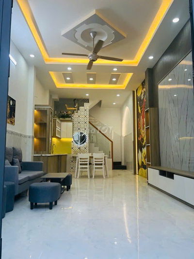 NHÀ 2 TẦNG, HẺM XE HƠI ĐỖ CỬA, (4X10)M2, SÁT MẶT TIỀN 4,6 TỶ CÒN TL