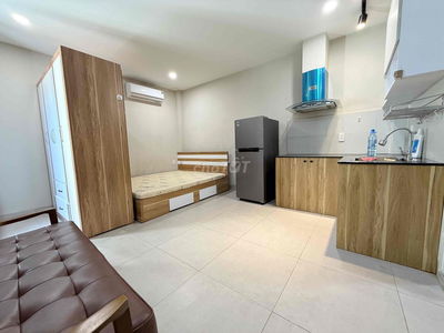 Cho thuê căn hộ 1PN ban công đường 12 khu Bên Sông Hiệp Bình Chánh