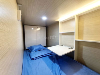 Phòng Sleep Box Cửa Khoá Tiện Nghi Riêng Tư gần Đầm Sen Quận 11