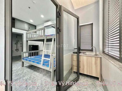 STUDIO GIƯỜNG TẦNG TÁCH BẾP FULL NT GẦN LOTTE NGUYỄN VĂN LƯỢNG