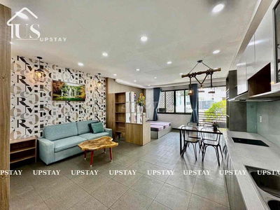 CHO THUÊ CĂN HỘ QUẬN 3 - VỊ TRÍ NGAY CHỢ BÀN CỜ - RỘNG RÃI 45m2 -