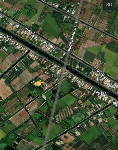 1590m2 full thổ cư, sát đường Vành Đai 3