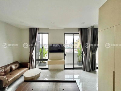 CHO THUÊ CĂN HỘ STUDIO CÓ BANCOL MỚI 100% - ĐẦY ĐỦ TIỆN NGHI - MÁY GIẶ