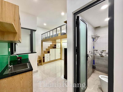 Cho Thuê Căn Hộ Gác Cao 1m5 Full Nội Thất Thang Máy Ngay Bắc Hải Q10