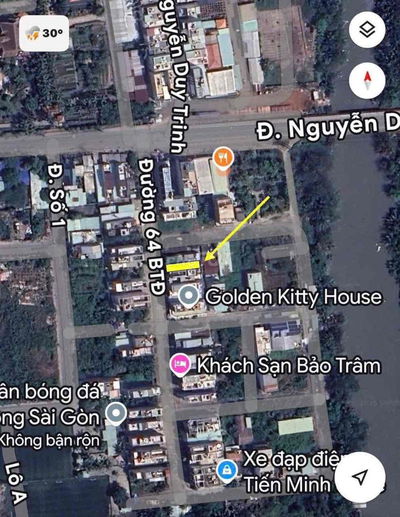 Bán Lô Đất 80m2 MT Đường số 64, P. Bình Trưng Đông - Q2 cũ. Giá 8.1tỷ.