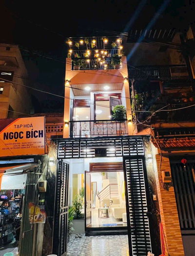 Nhà Mặt Tiền 3 Tầng 3x18(54m2) Gần Phạm Văn Đồng Công Viên Gia Định