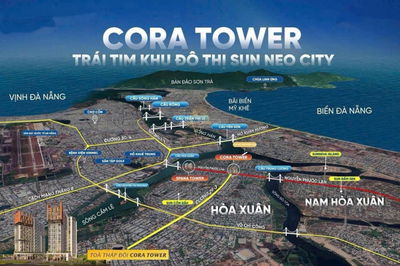 Chỉ 2,x tỷ sở hữu ngay căn hộ trung tâm đà nẵng, trước trước chỉ có 750 triệu SUN CORA TOWER