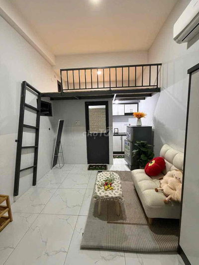 Phòng rộng - Có gác và full NT