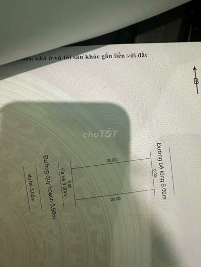Tái định Cư, đường Gò Lăng 3_Đối Diện Bệnh Viện  Đa Khoa Hoà Vang
