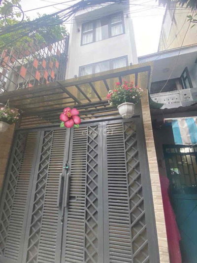 Bán nhà 3 tầng hẻm 4m, 43,.5m2, 4PN, Huỳnh Mẫn Đạt, P.19, BT